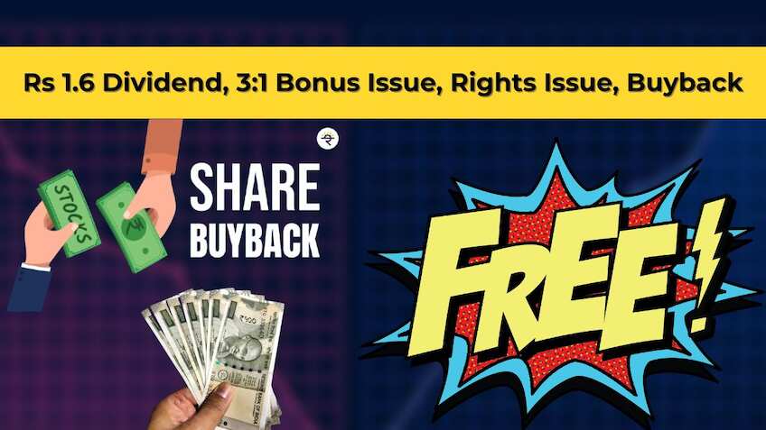 Rs 1.6 Dividend, 3:1 Bonus Issue, Rights Issue, Buyback: 8 Stocks to turn ex-date this week—FULL LIST