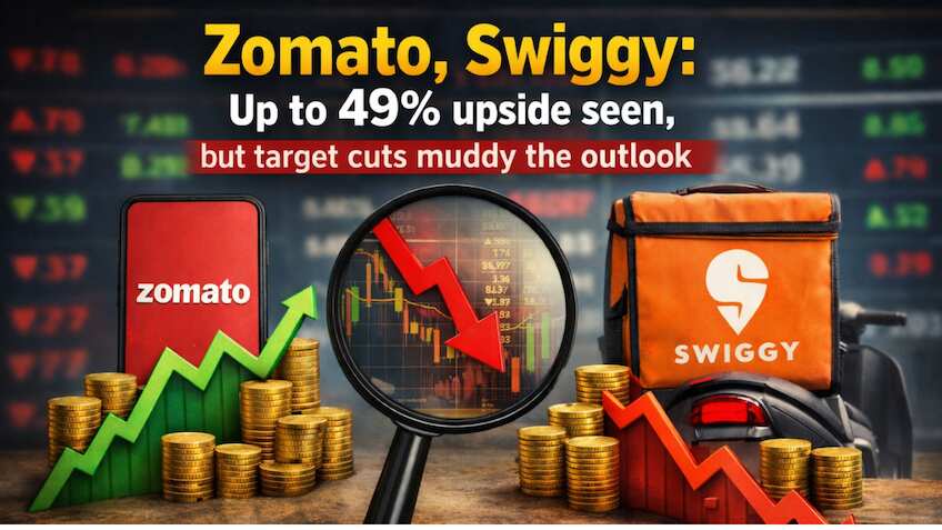 Zomato, Swiggy shares: Brokerages see up to 49% upside, but here’s the catch