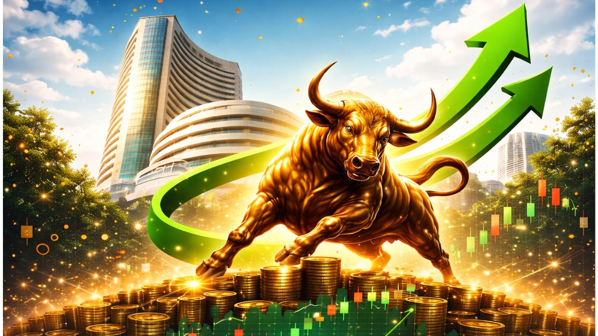Closing Bell: Sensex surges 2,900 points; Nifty inches closer to 24,000 — Why are markets rising today?
