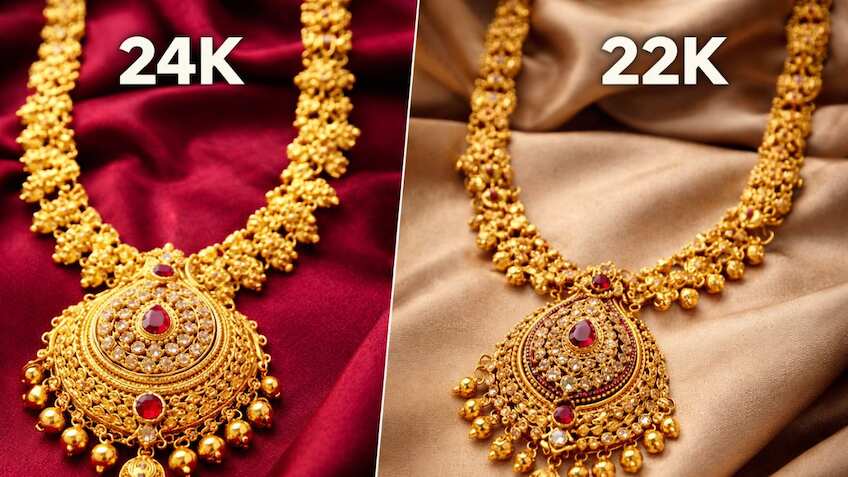 24K or 22K gold for jewellery? Why pure gold isn’t always the smartest choice