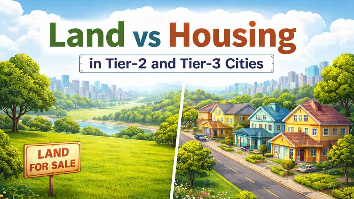 Land vs Housing in Tier-2 and Tier-3 Cities: Experts weigh in on returns and risks