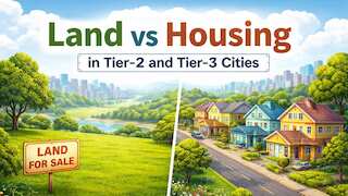 Land vs Housing in Tier-2 and Tier-3 Cities: Experts weigh in on returns and risks