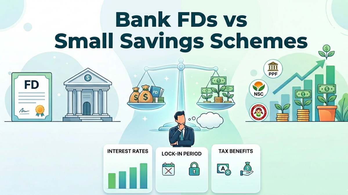 Bank FDs vs Small Savings Schemes: Which gives better returns in 2026?