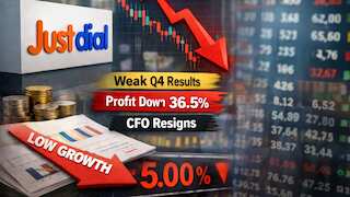 36% profit crash! Just Dial stock falls 5% — but analysts say 80% upside still on the table