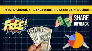 Rs 101 Dividend, 4:1 Bonus Issue, 1:10 Stock Split, Buyback: 10 Stocks to turn ex-date this week—FULL LIST