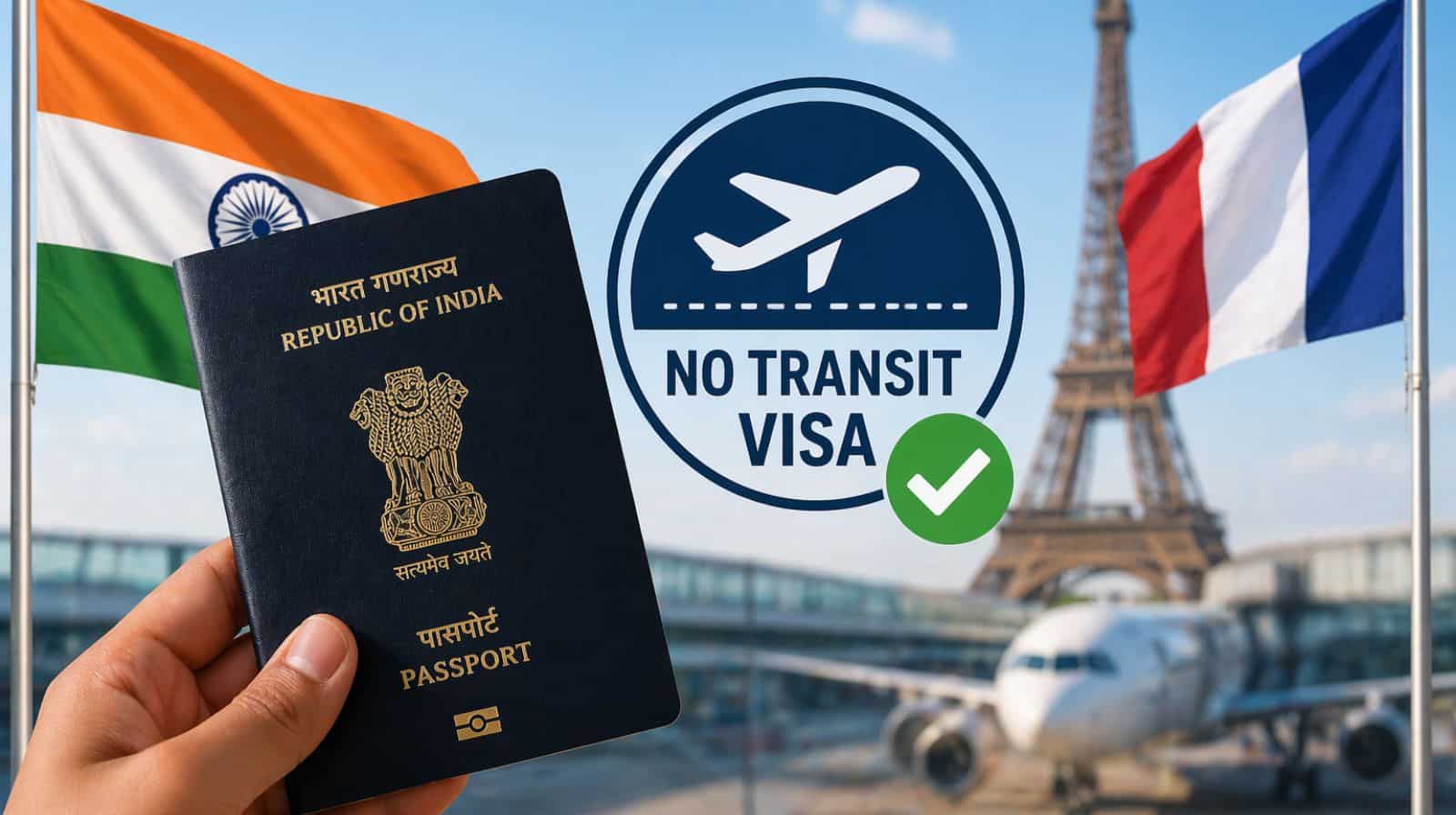 Good news for Indian passport holders! France scraps airport transit visa requirement