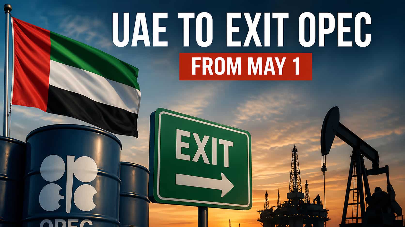 UAE to exit OPEC from May 1 after 60 years