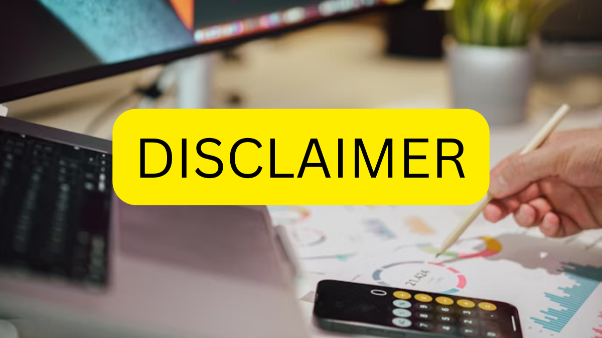 Disclaimer Disclaimer
