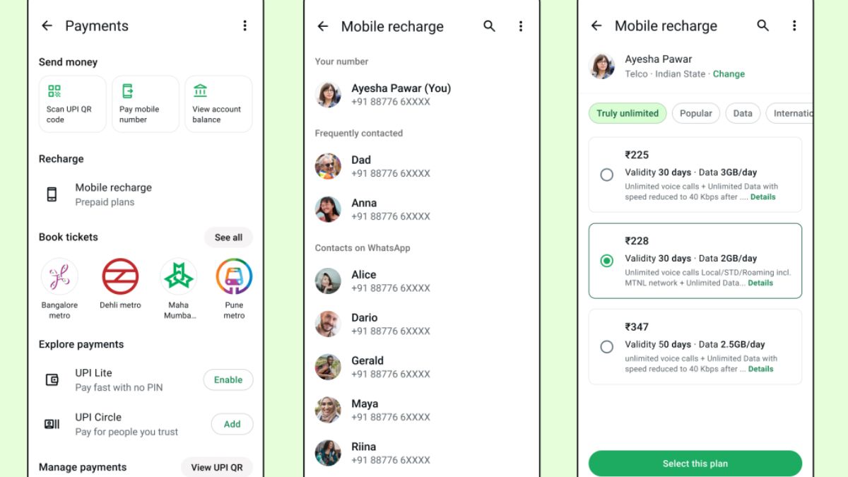 WhatsApp launches prepaid mobile recharge feature in India: Here’s how it works