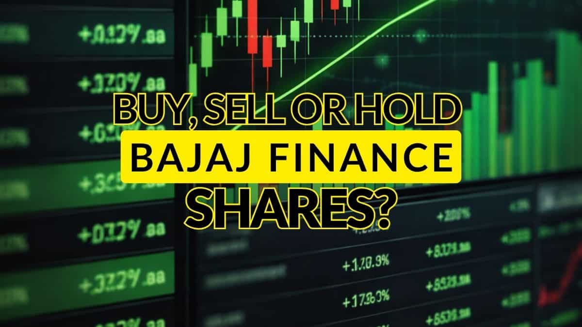 Bajaj Finance Shares: Should you buy, sell or hold largecap NBFC stock? 
