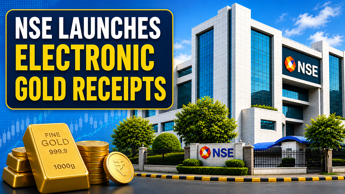 NSE launches Electronic Gold Receipts (EGR): how it will change gold trading in India