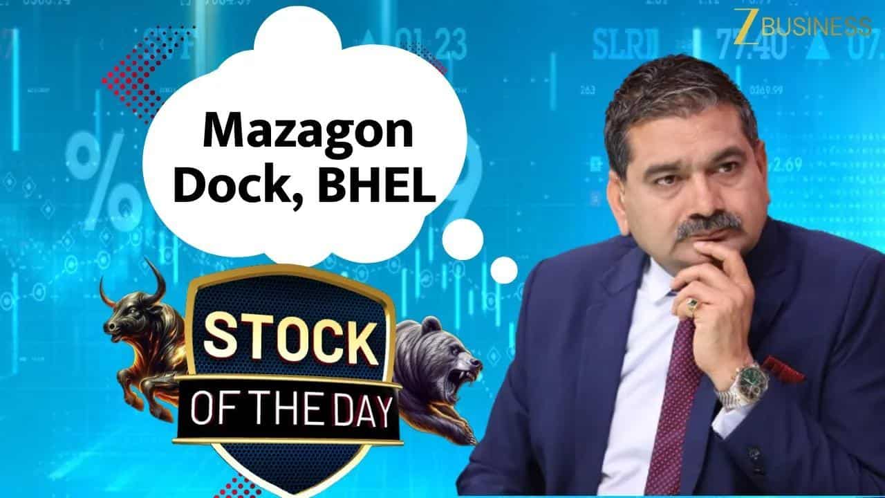 stock of the day bhel mazagon dock buy on dips - Zee Business