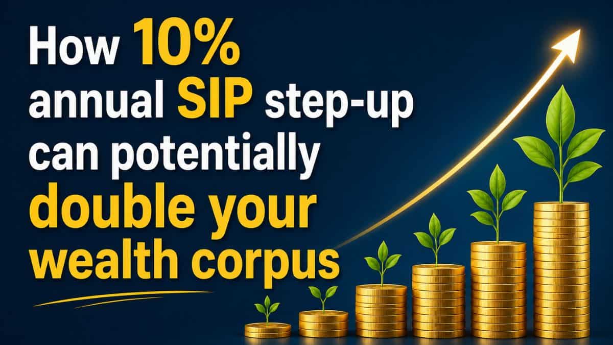 How 10% annual SIP step-up can turn a Rs 25,000 monthly investment into Rs 4.65 crore corpus