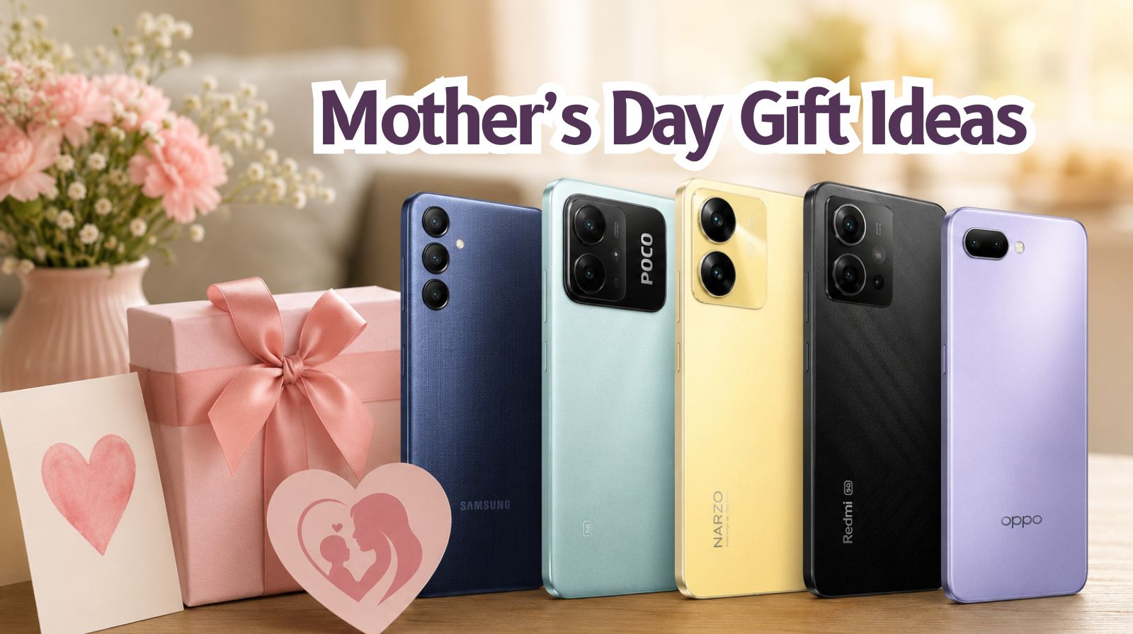 Mother's Day 2026 Gift Ideas: 5 smartphones under Rs 12,000 that you may consider