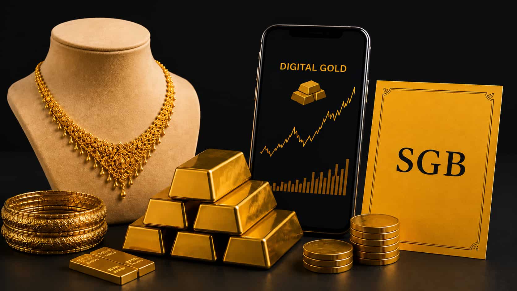 Physical gold, ETF, SGB or digital gold: Which gives better returns, lower tax?