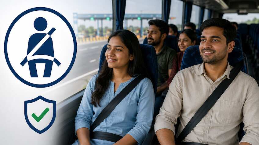 Seat belts mandatory in buses too? Key takeaways for passengers