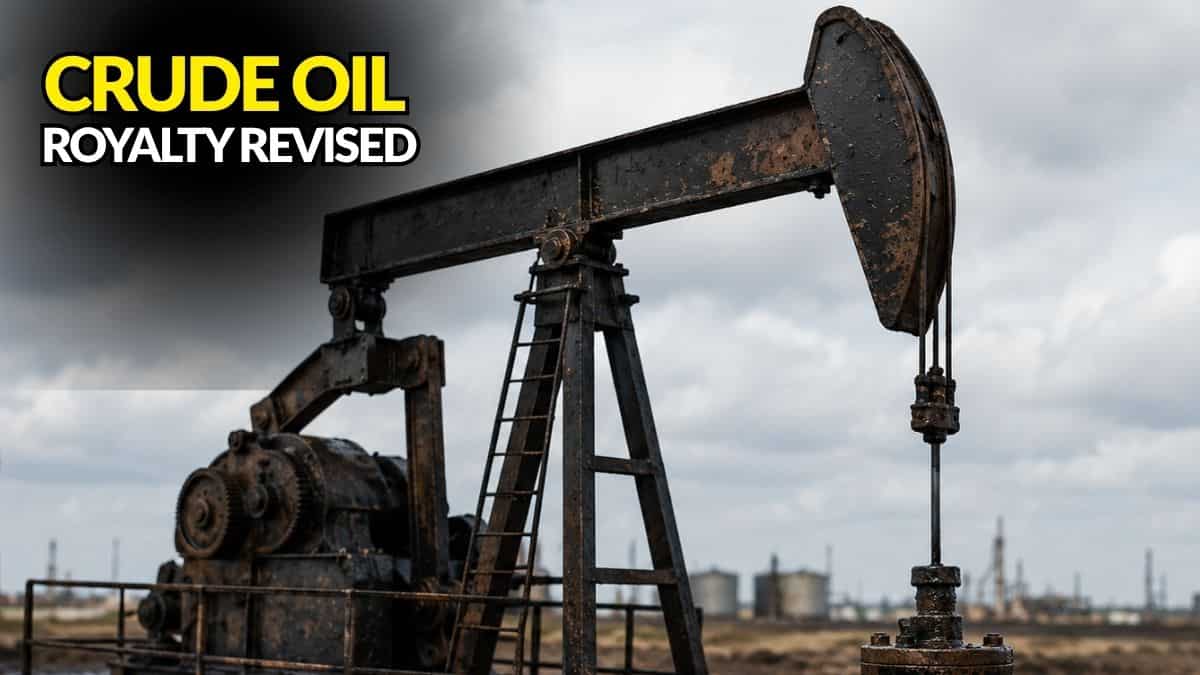Centre cuts royalty on crude oil, natural gas