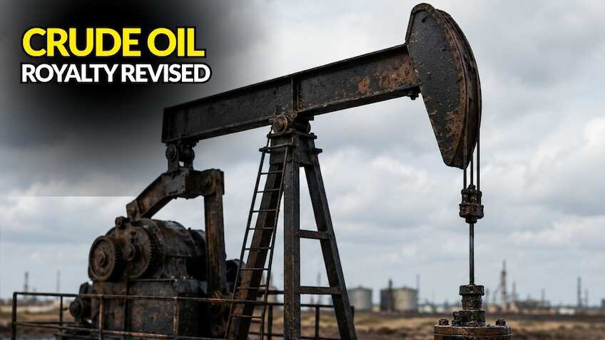 Centre cuts royalty on crude oil, natural gas