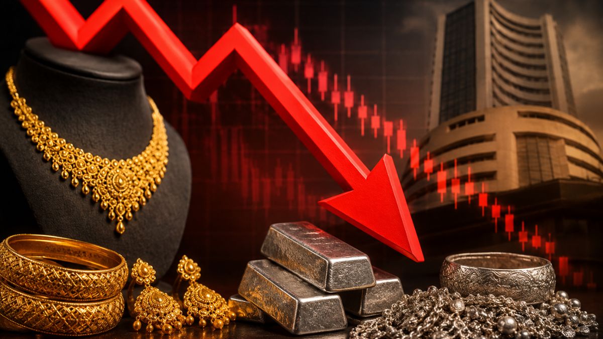 Jewellery stocks tumble after gold, silver import duty hike to 15%; Titan, Kalyan Jewellers fall up to 5%