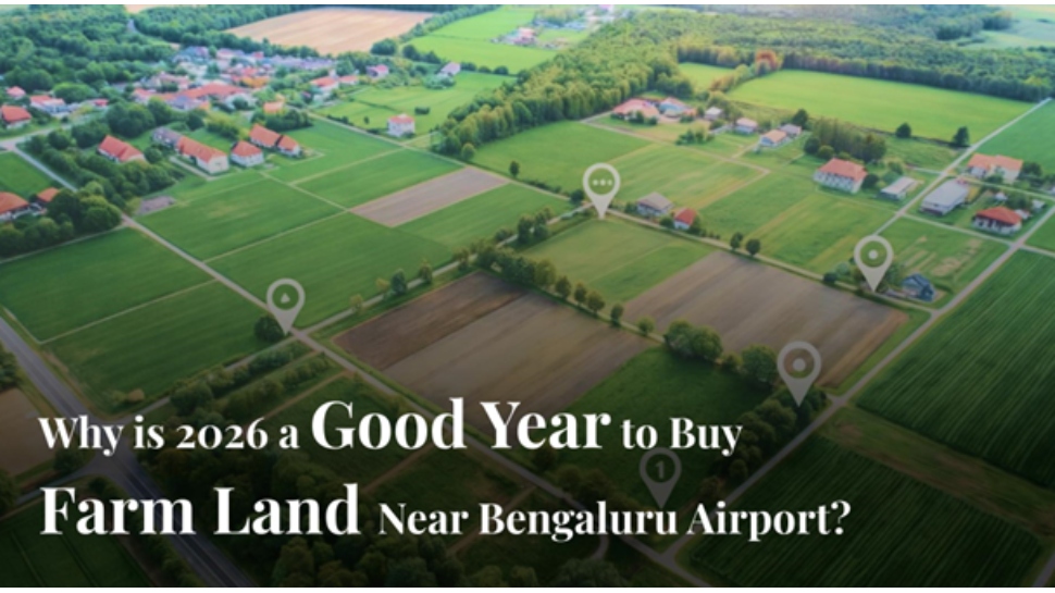 Nearest Land Why is 2026 a good year to buy farm land near Bengaluru Airport?