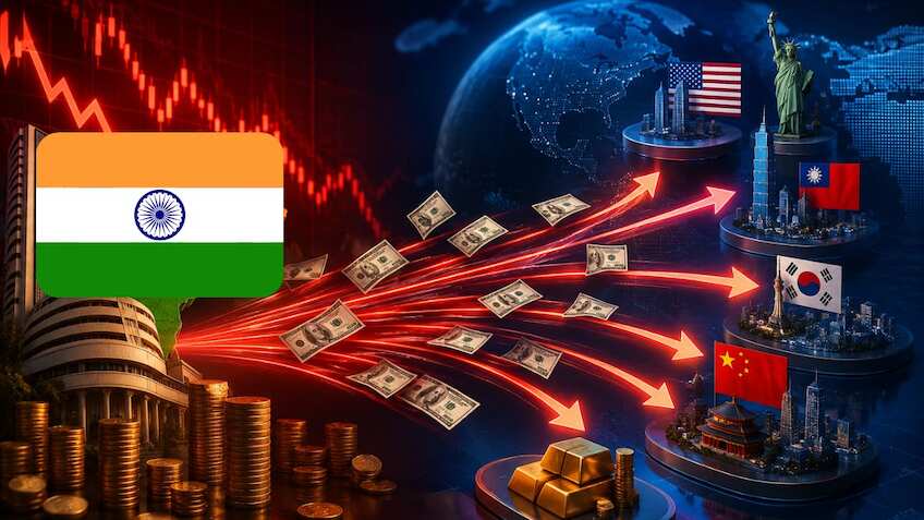 FPI Exodus Explained: Why are foreign investors pulling money out of India and where is money going?