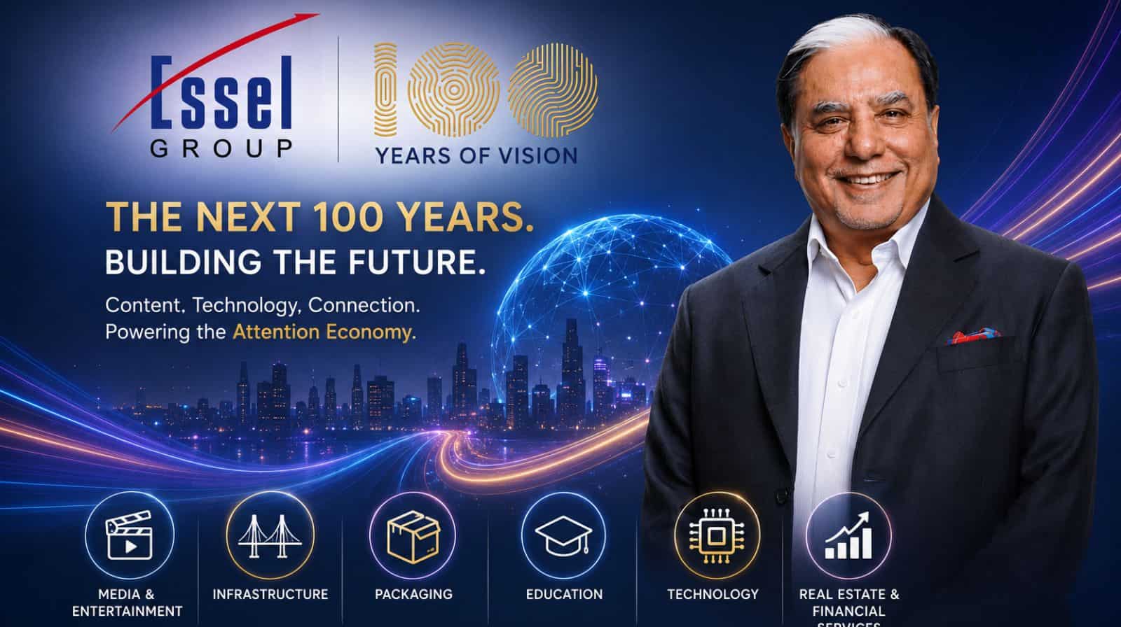 Next 100 Years of Essel Group: Conglomerate betting big on digital future, plans to keep attention economy in spotlight