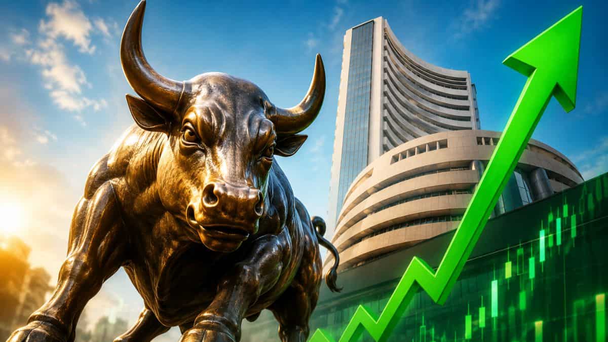 Stock Market Today: Sensex jumps over 800 points, Nifty tops 23,950; M&M, Bajaj Finance top gainers