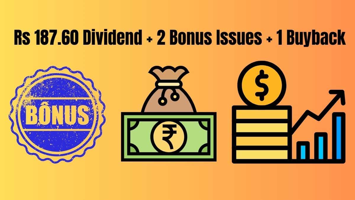Rs 187.60 Dividend + 2 Bonus Issues + 1 Buyback: 21 stocks to turn ex-date next week — FULL LIST