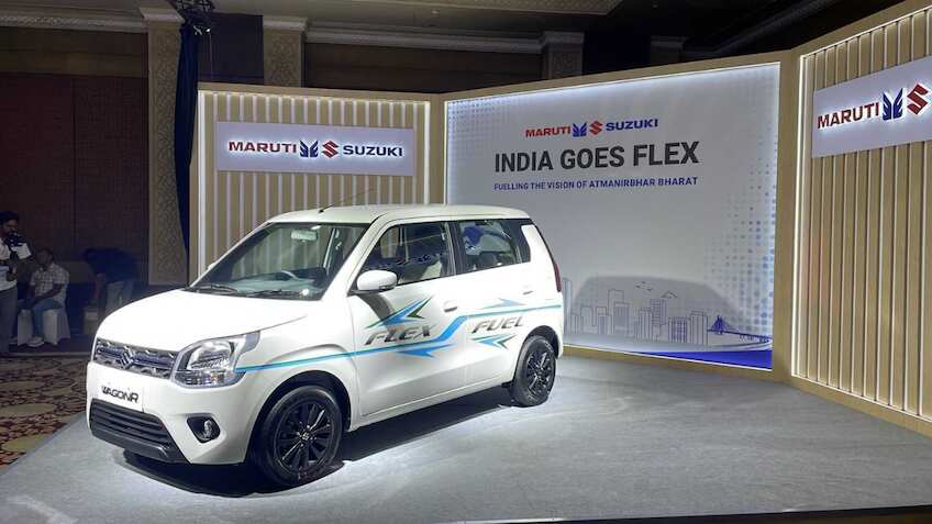 Maruti Suzuki debuts its first E100 flex-fuel car