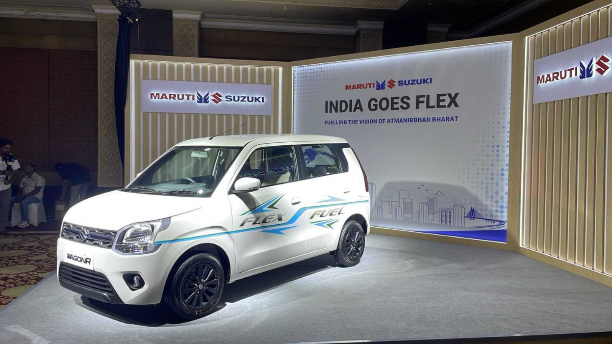 Maruti Suzuki debuts its first E100 flex-fuel car