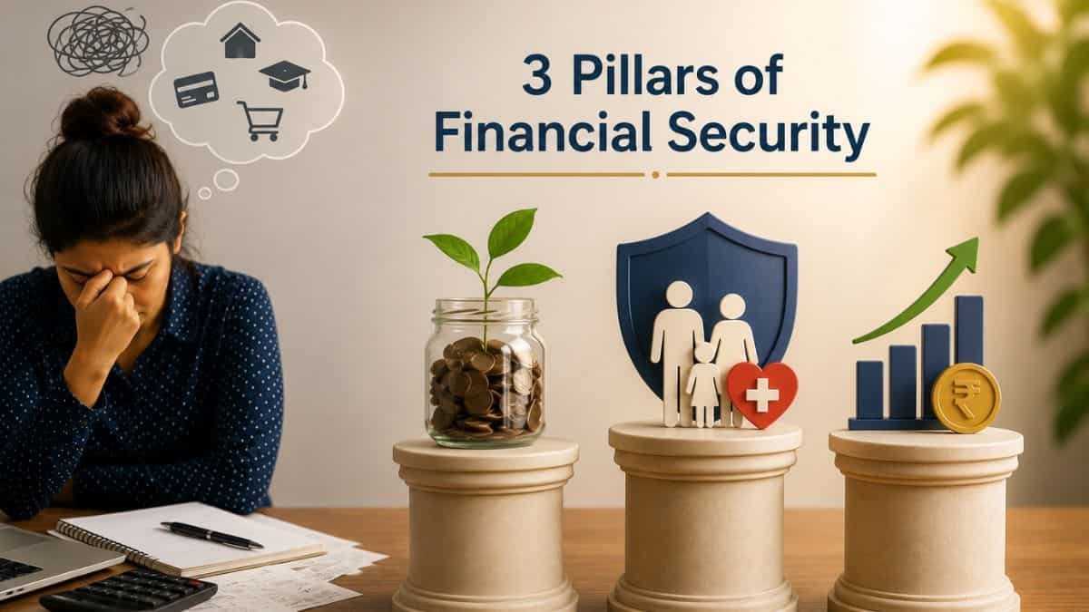 Money Anxiety in India: 41% say financial goals cause stress; experts list 3 pillars of financial security