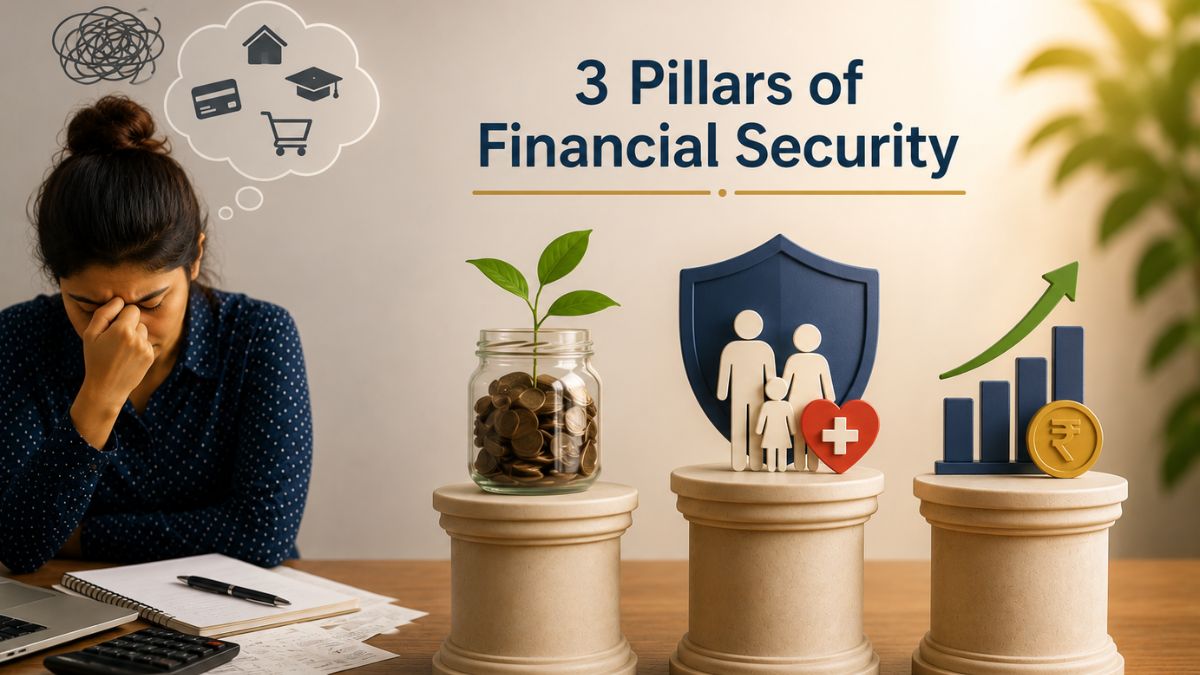 Money Anxiety in India: 41% say financial goals cause stress; experts list 3 pillars of financial security