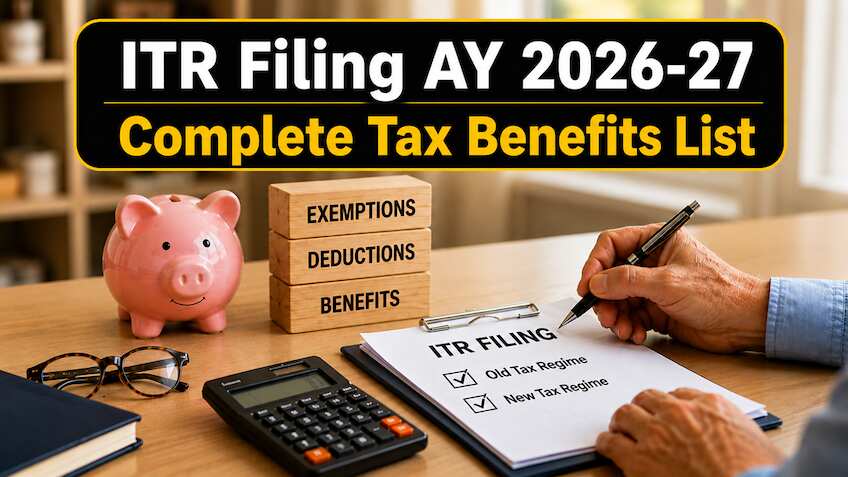 ITR filing AY 2026-27: Complete list of deductions and exemptions available under old and new tax regimes