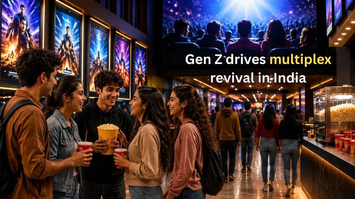 Gen Z fuels multiplex revival in India, contributes 57% of Hindi box office collections