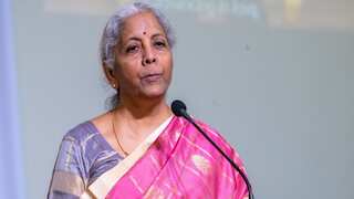 Volatile crude prices, uneven rainfall and rising fertiliser cost are creating pressure on India's outlook: Nirmala Sitharaman