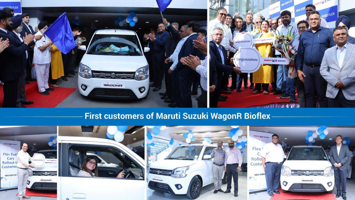 Maruti Suzuki begins flex-fuel WagonR deliveries
