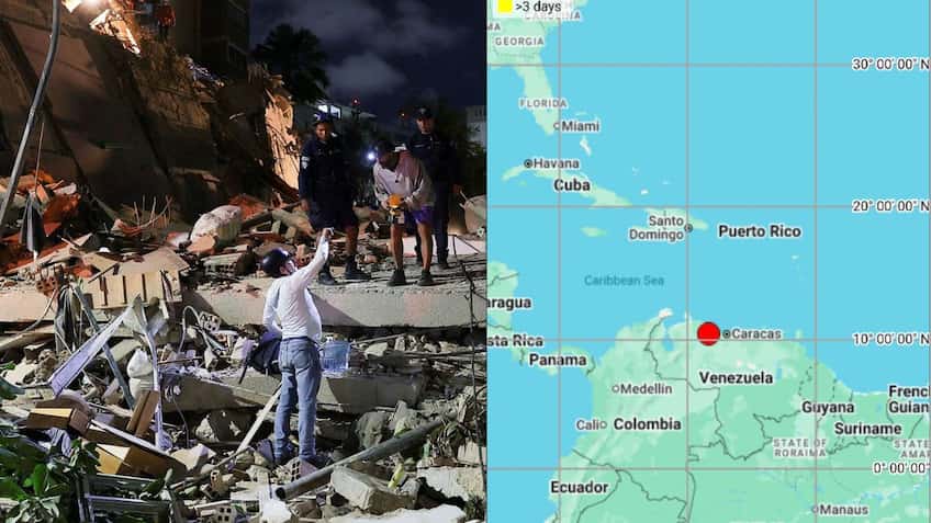 Venezuela hit by powerful earthquakes; buildings collapse, USGS sees risk of up to 100,000 deaths