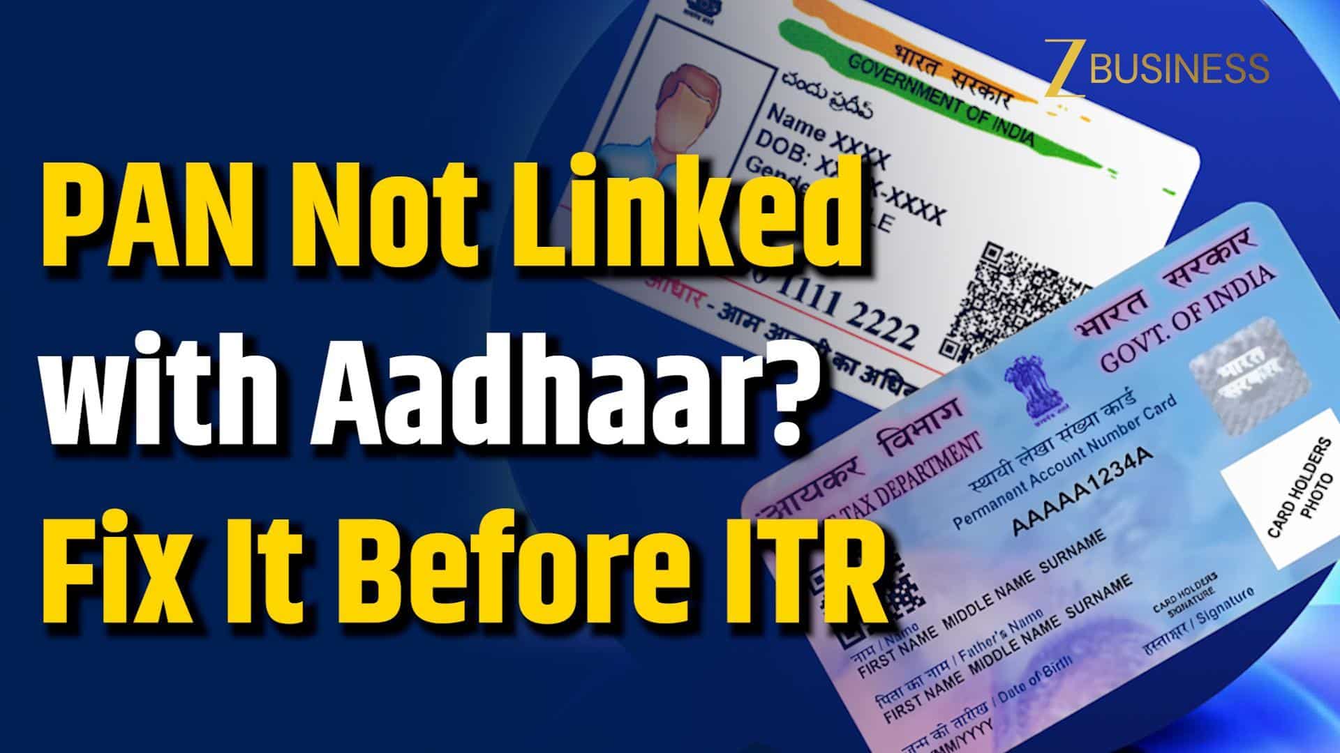 PAN Inoperative Due to Non-Linking? Complete Aadhaar Linking Through E-Filing Portal