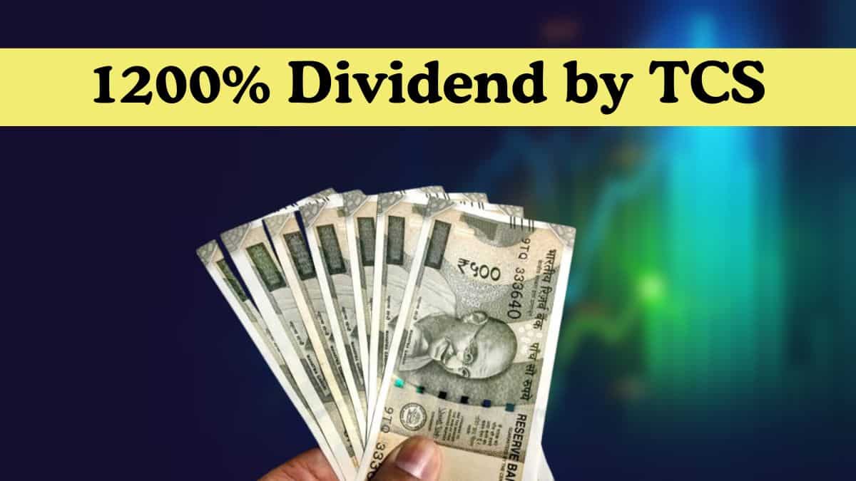 1200% Dividend announced by TCS with Q1 results; check record date ...