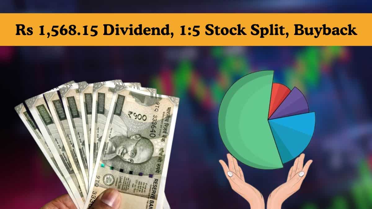 Rs 1,568.15 Dividend, 1:5 Stock Split, Buyback: 96 stocks to turn ex-date next week—FULL LIST