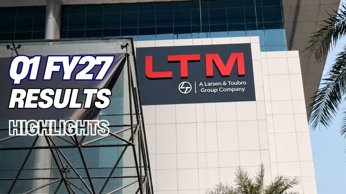 LTM Q1 FY27: Top line at Rs 11,608 crore, operationally strong show—Key takeaways for investors