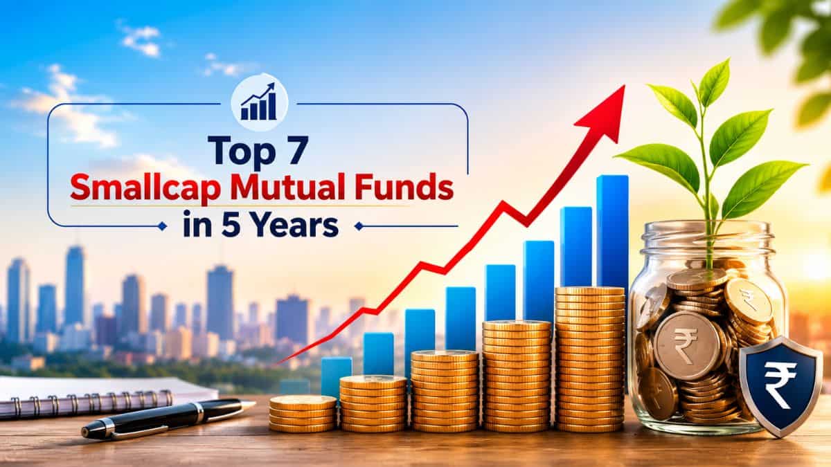 Top 7 Smallcap Mutual Funds in 5 Years: Rs 21,000 monthly SIP in No. 1 fund has turned into Rs 23.1 lakh