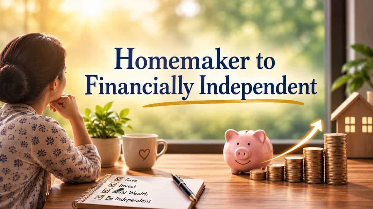 Homemaker to Financially Independent: How to build your own Rs 25 lakh corpus