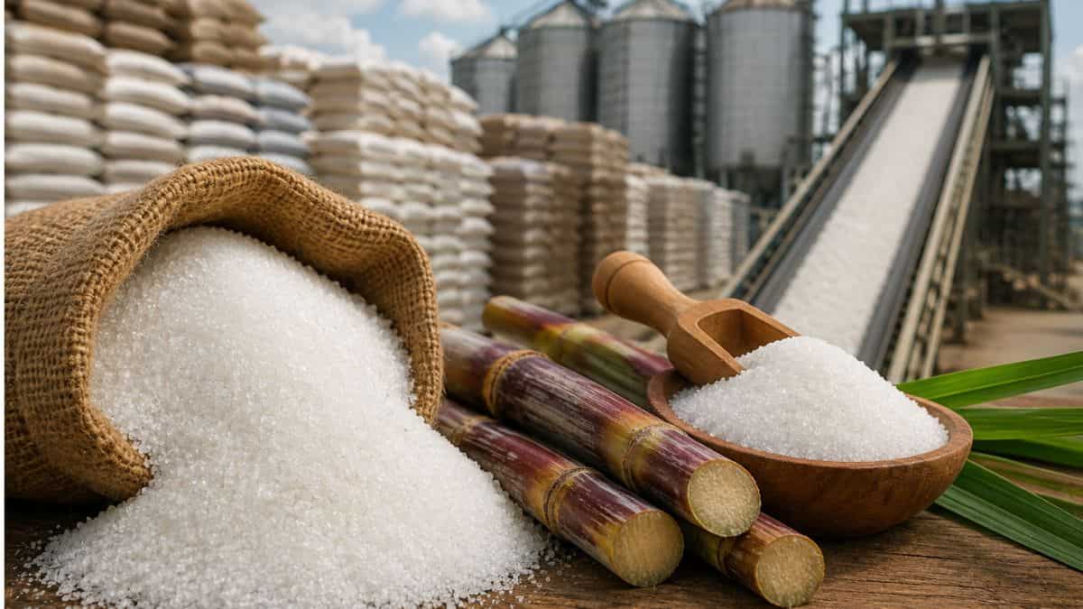 Centre tightens sugar stock limits ahead of festive season; bulk consumers restricted to 15 days
