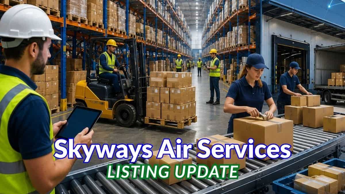 Skyways Air Services shares debut on BSE & NSE: Check out latest updates
