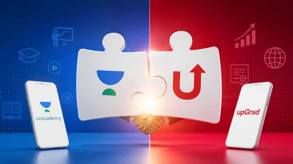 UpGrad completes Unacademy acquisition for just over $200 million; Gaurav Munjal says 'we raised at a peak, but sold at a fraction of that'