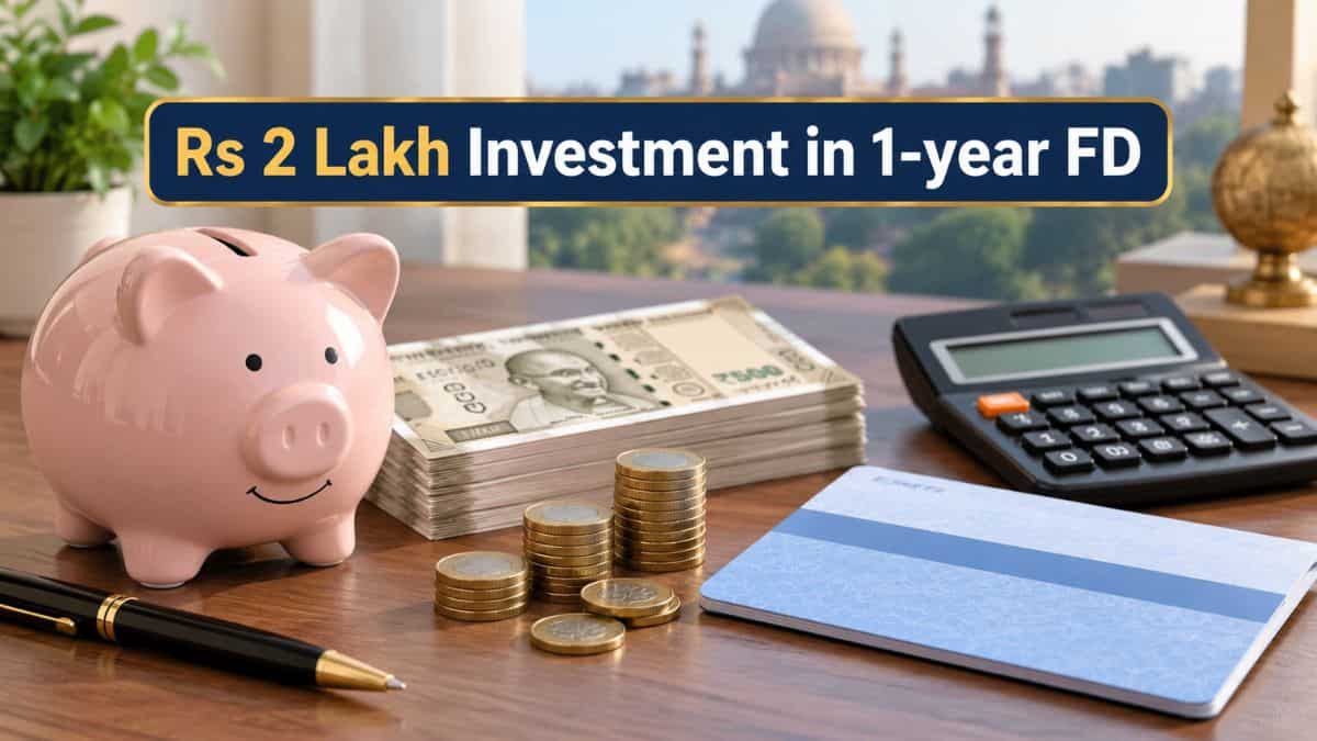 Rs 2 Lakh Investment in 1-year FD: SBI, BoB, HDFC Bank, Canara Bank, ICICI Bank- which gives better returns?