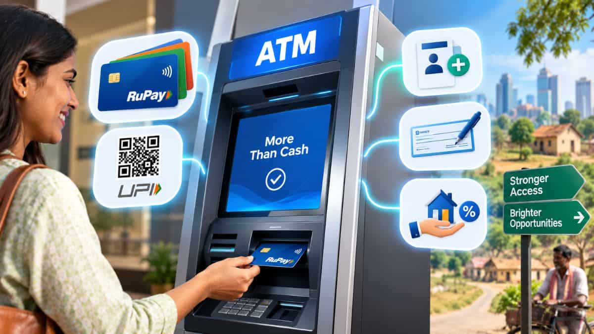 ATMs may soon offer personalised RuPay cards, loans, UPI QR codes and ...