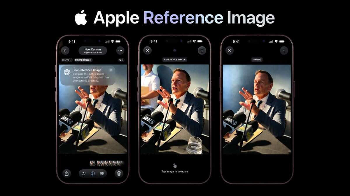 IPhone 18 Pro Gets Apple Reference Image New Feature Helps Detect AI IPhone 18 Pro Gets Apple Reference Image New Feature Helps Detect AI