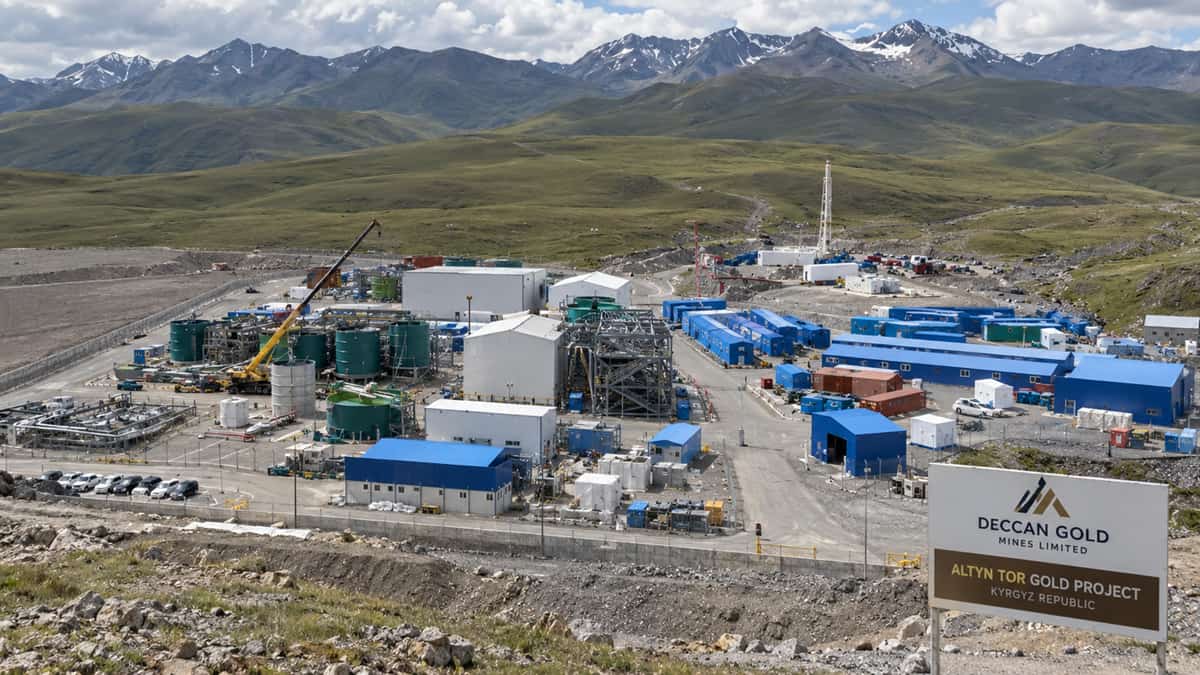 Deccan Gold opens Altyn Tor gold plant in Kyrgyzstan; President Sadyr Japarov inaugurates plant
